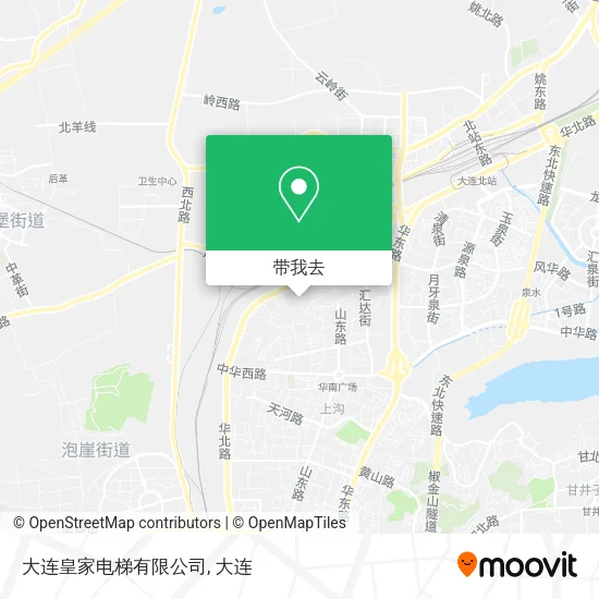大连皇家电梯有限公司地图