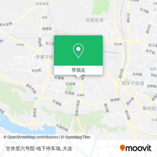 甘井里六号院-地下停车场地图