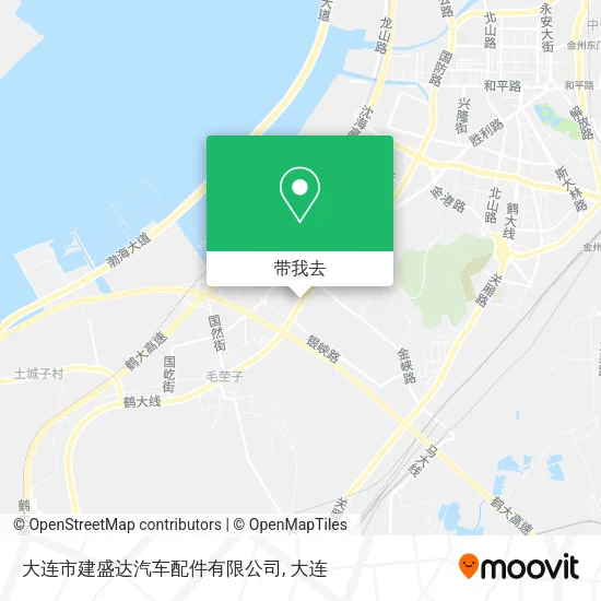 大连市建盛达汽车配件有限公司地图