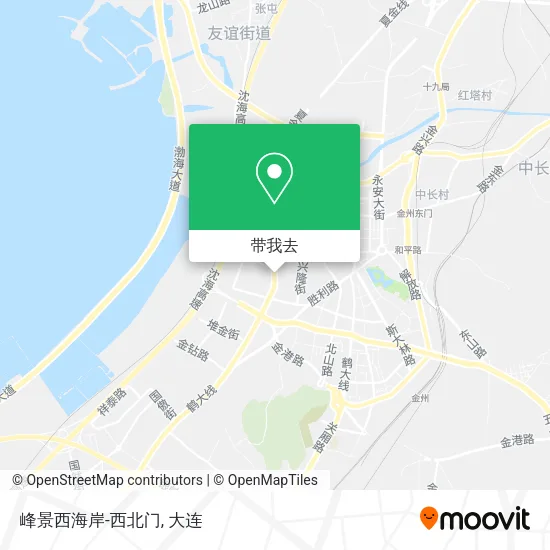 峰景西海岸-西北门地图