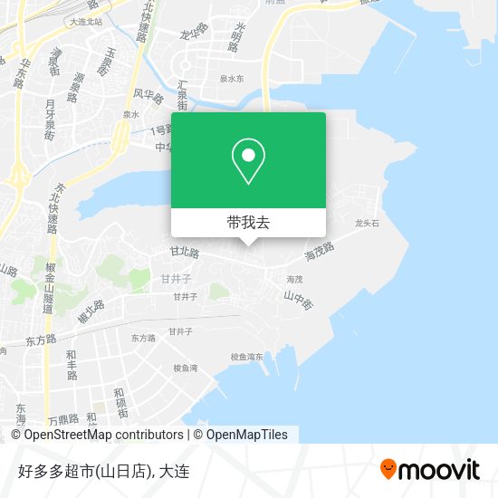 好多多超市(山日店)地图