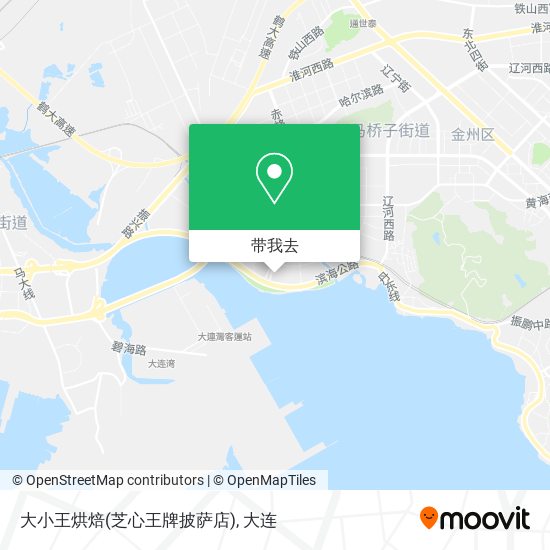 大小王烘焙(芝心王牌披萨店)地图