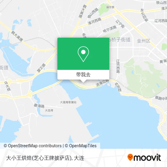 大小王烘焙(芝心王牌披萨店)地图