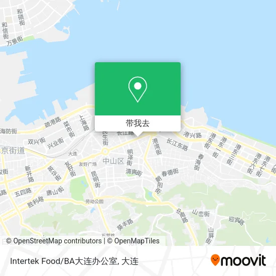 Intertek Food/BA大连办公室地图