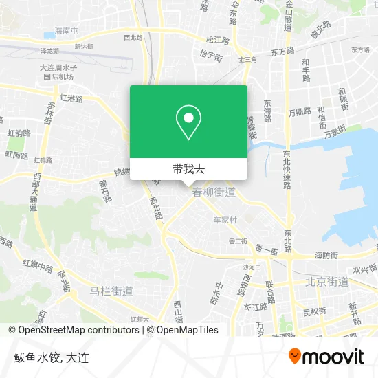 鲅鱼水饺地图