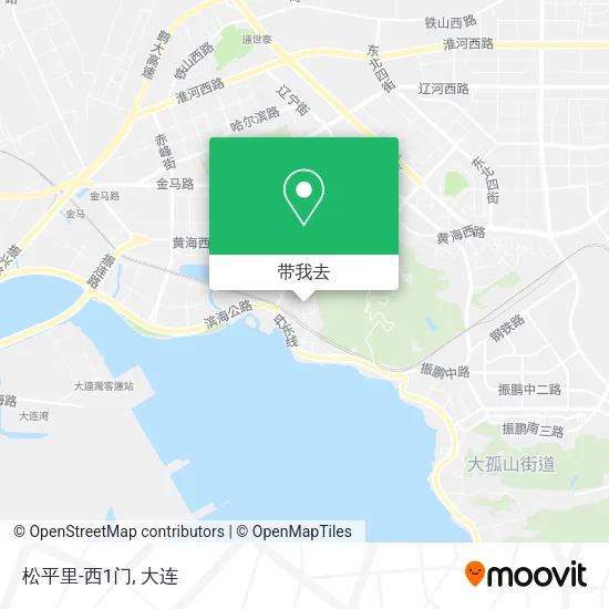 松平里-西1门地图