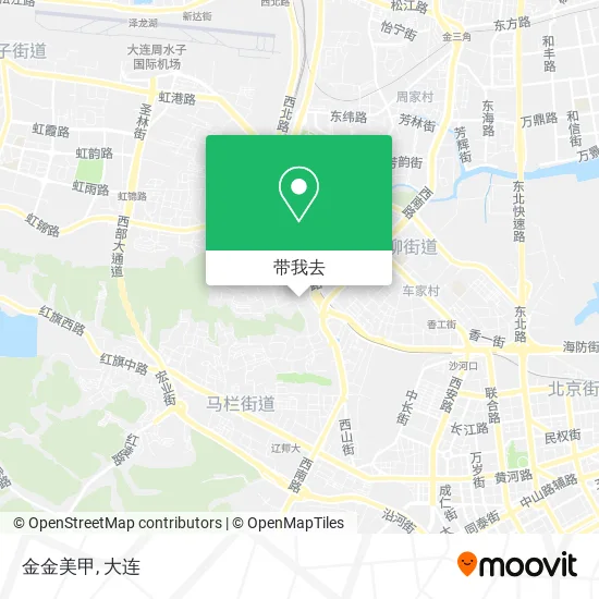 金金美甲地图