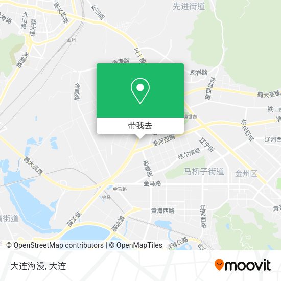 大连海漫地图