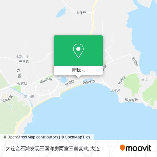 大连金石滩发现王国洋房两室三室复式地图