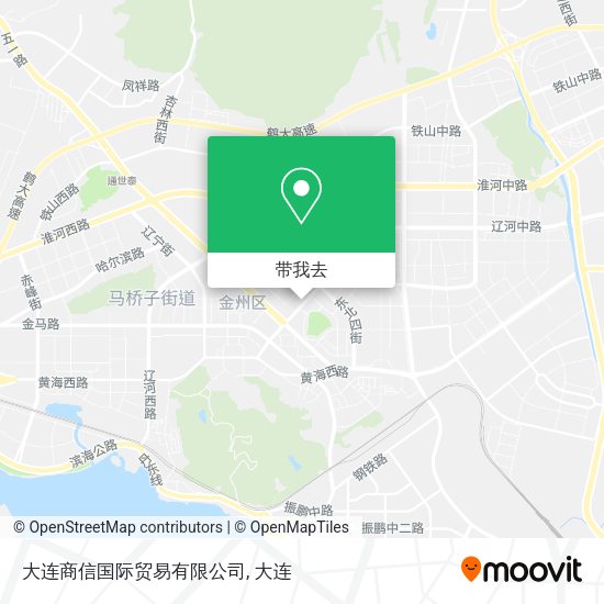 大连商信国际贸易有限公司地图