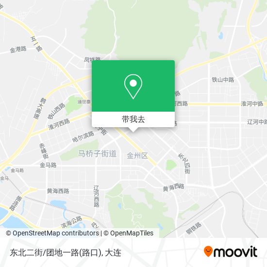 东北二街/团地一路(路口)地图