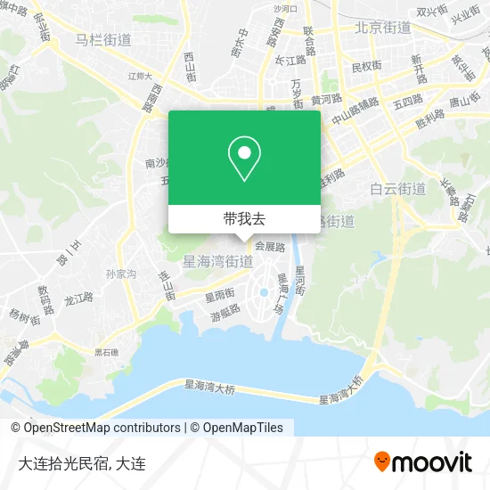 大连拾光民宿地图