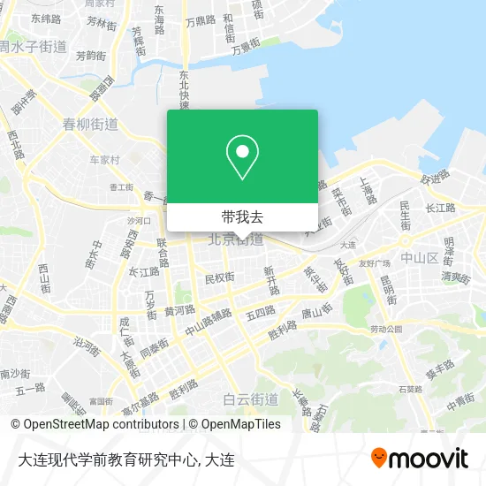 大连现代学前教育研究中心地图