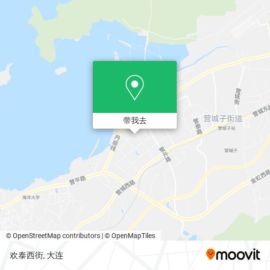欢泰西街地图