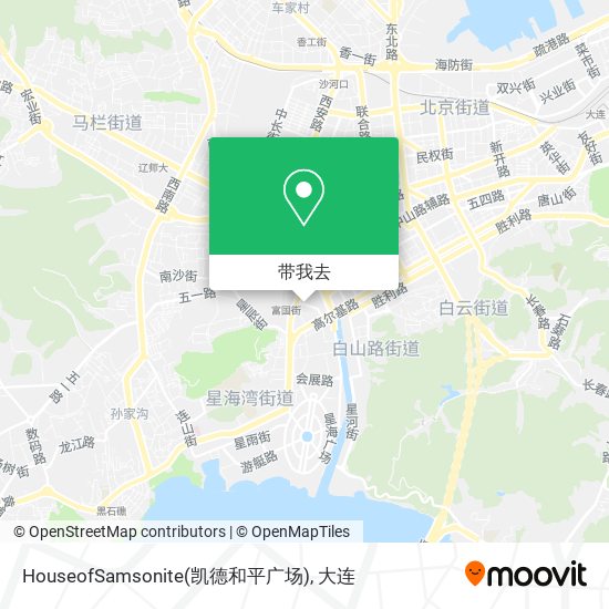 HouseofSamsonite(凯德和平广场)地图