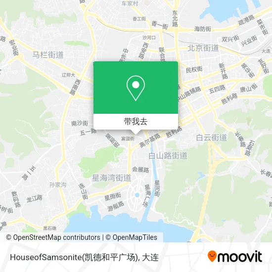 HouseofSamsonite(凯德和平广场)地图