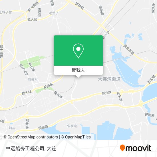 中远船务工程公司地图