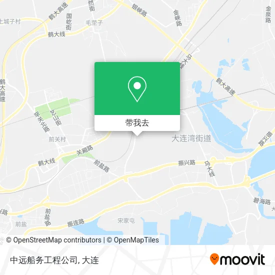 中远船务工程公司地图