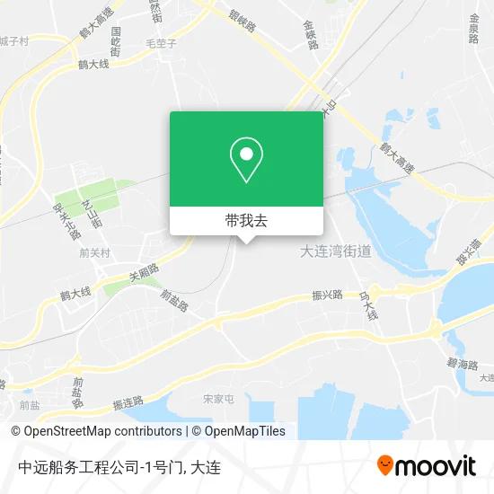 中远船务工程公司-1号门地图