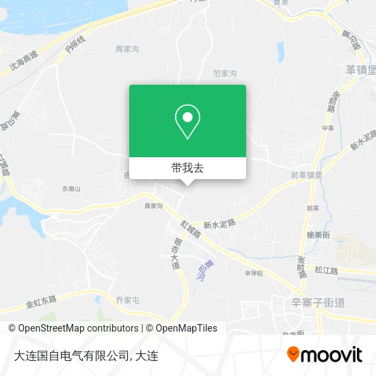 大连国自电气有限公司地图