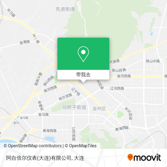 阿自倍尔仪表(大连)有限公司地图