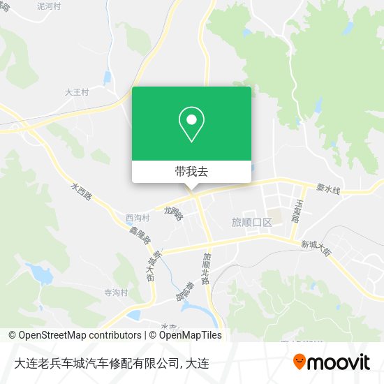 大连老兵车城汽车修配有限公司地图