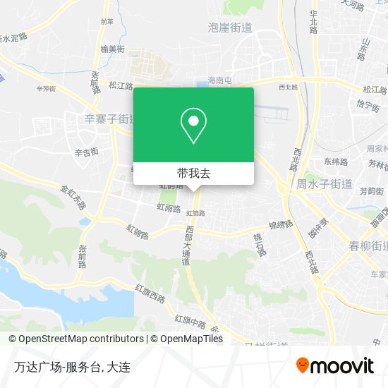 万达广场-服务台地图