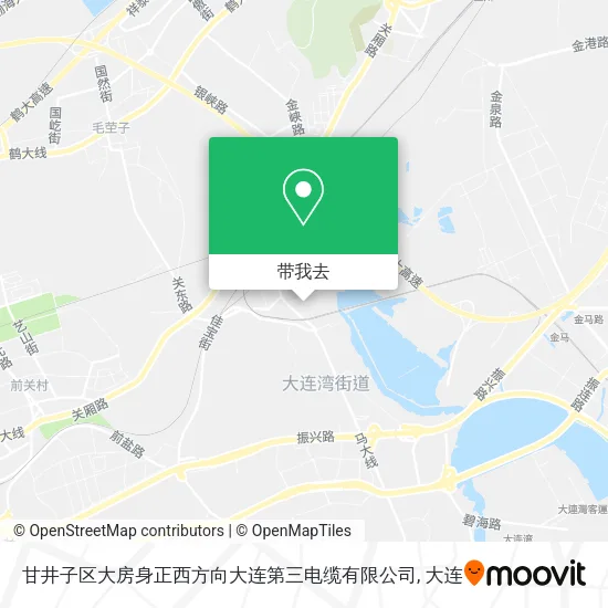 甘井子区大房身正西方向大连第三电缆有限公司地图