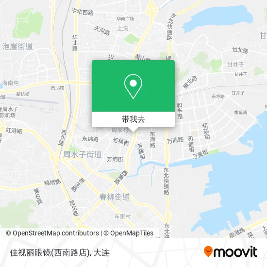 佳视丽眼镜(西南路店)地图