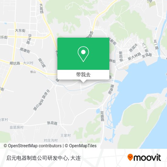 启元电器制造公司研发中心地图