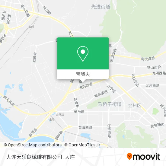 大连天乐良械维有限公司地图