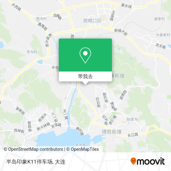 半岛印象K11停车场地图