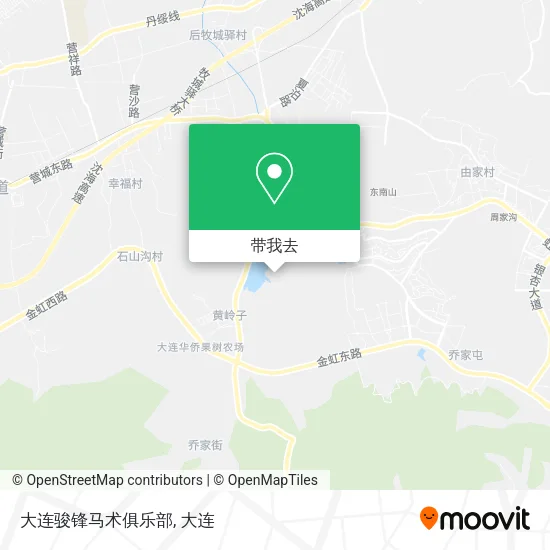 大连骏锋马术俱乐部地图