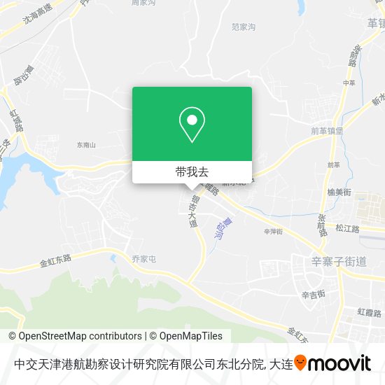 中交天津港航勘察设计研究院有限公司东北分院地图