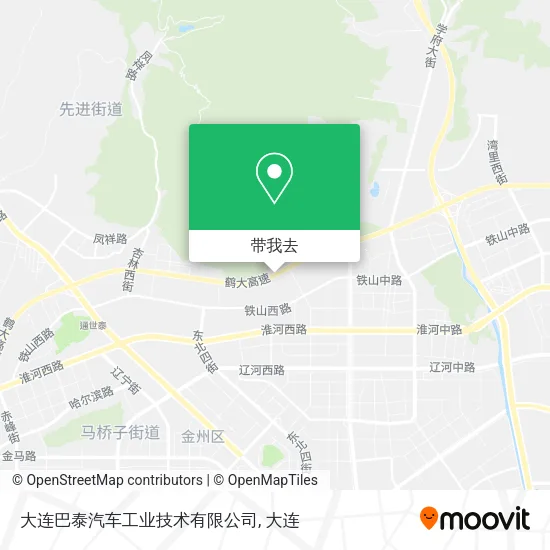 大连巴泰汽车工业技术有限公司地图