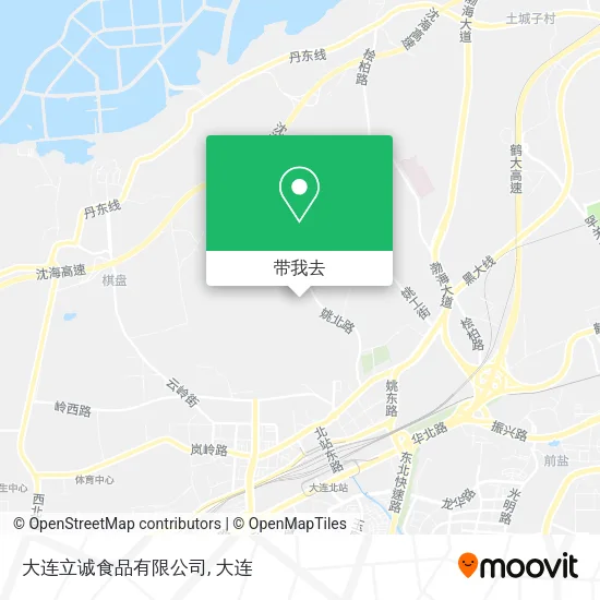 大连立诚食品有限公司地图