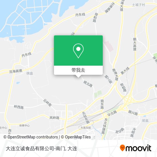 大连立诚食品有限公司-南门地图
