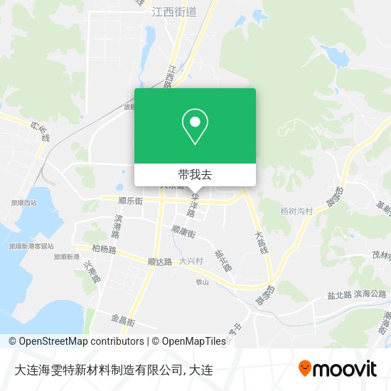 大连海雯特新材料制造有限公司地图