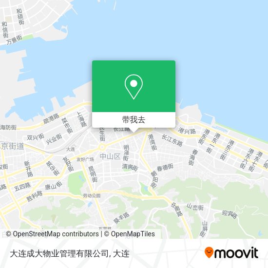 大连成大物业管理有限公司地图