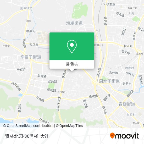 贤林北园-30号楼地图