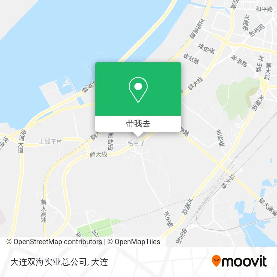 大连双海实业总公司地图