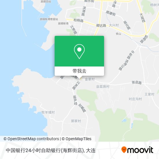 中国银行24小时自助银行(海辉街店)地图