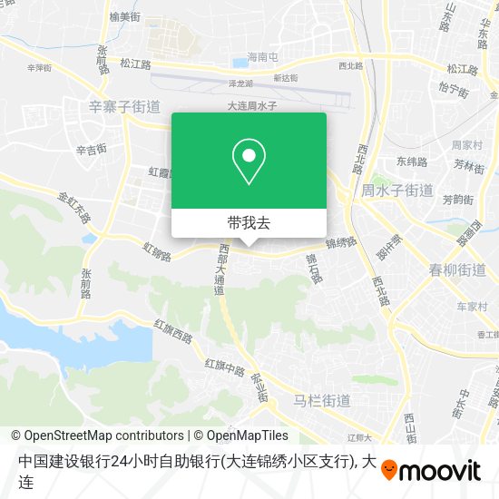 中国建设银行24小时自助银行(大连锦绣小区支行)地图