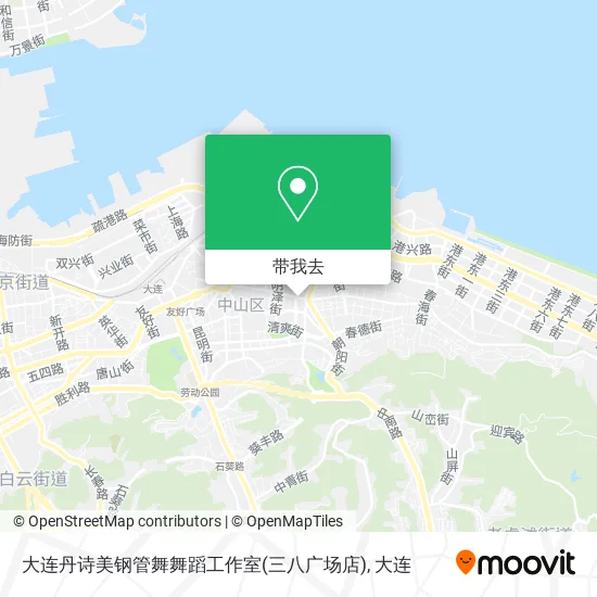 大连丹诗美钢管舞舞蹈工作室(三八广场店)地图