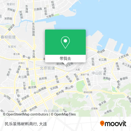 民乐装饰材料商行地图