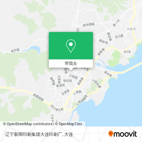 辽宁新闻印刷集团大连印刷厂地图