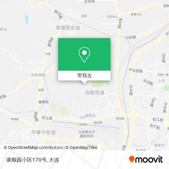 康顺园小区170号地图