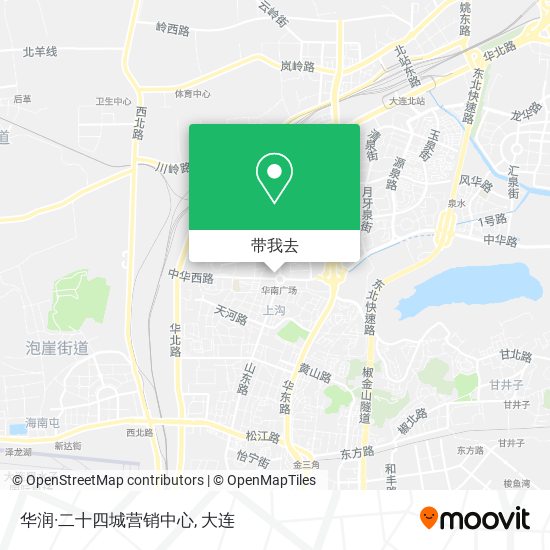 华润·二十四城营销中心地图