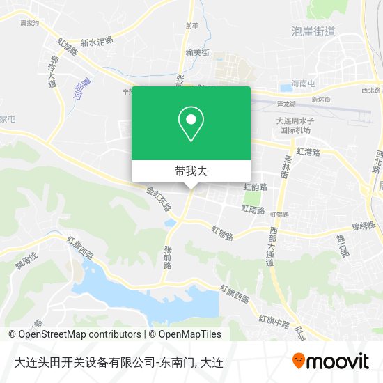 大连头田开关设备有限公司-东南门地图
