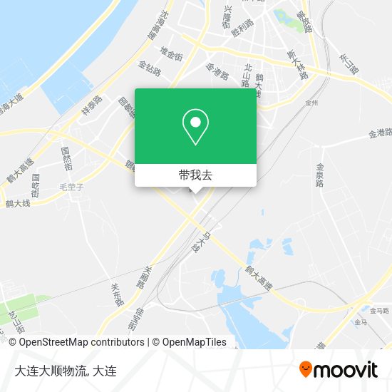 大连大顺物流地图